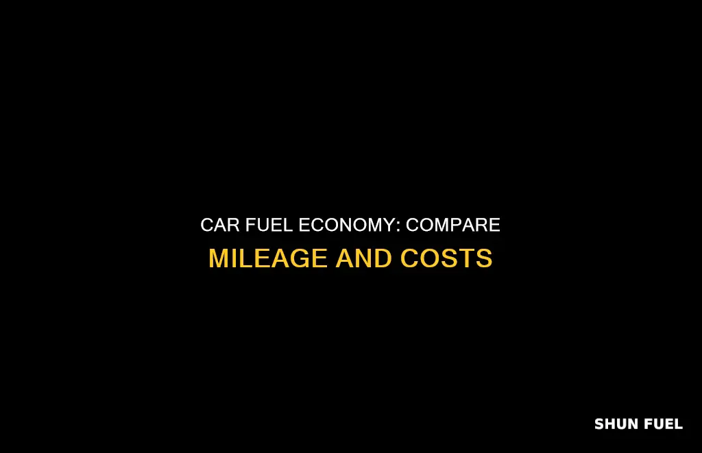 which car fuel economy comparison