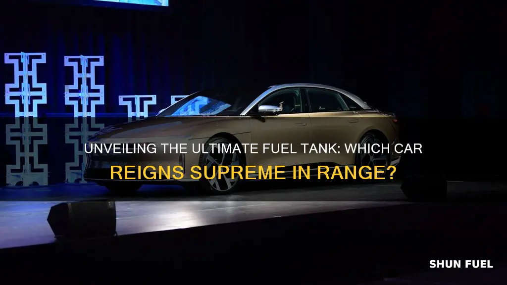 which car has the longest fuel range