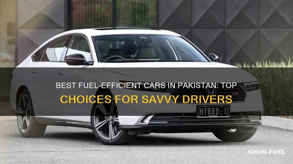 which car is best for fuel average in pakistan