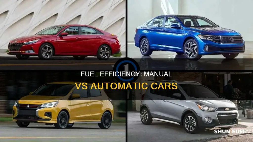 which car is fuel efficient automatic or manual