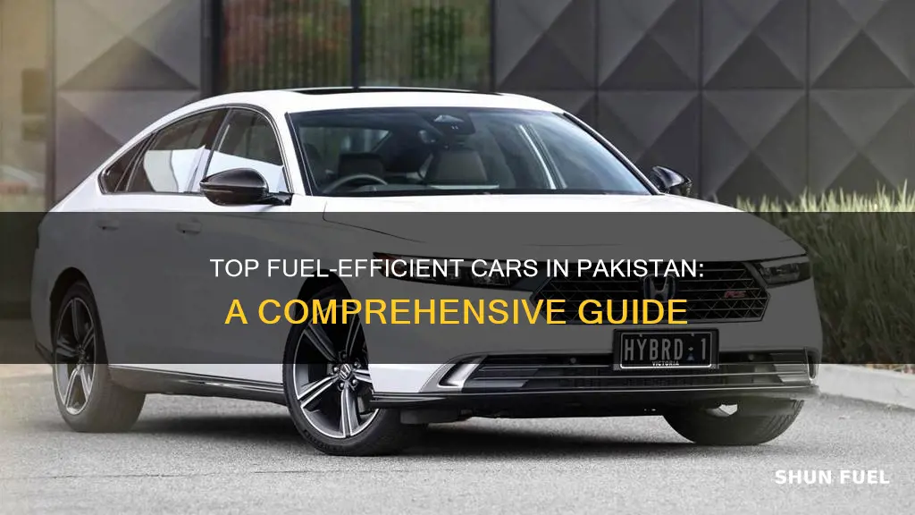 which car is fuel efficient in pakistan