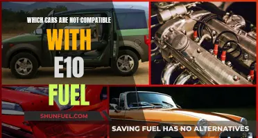 Cars Incompatible with E10 Fuel: A Comprehensive Guide