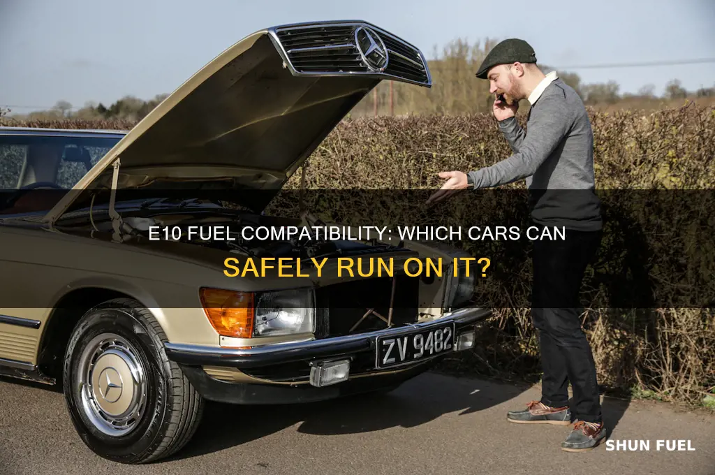 which cars can run on e10 fuel