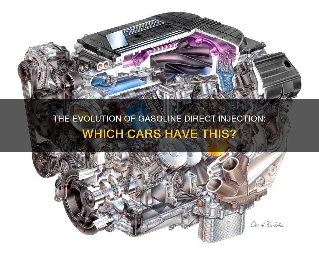 which cars have gasoline direct injection fuel systems