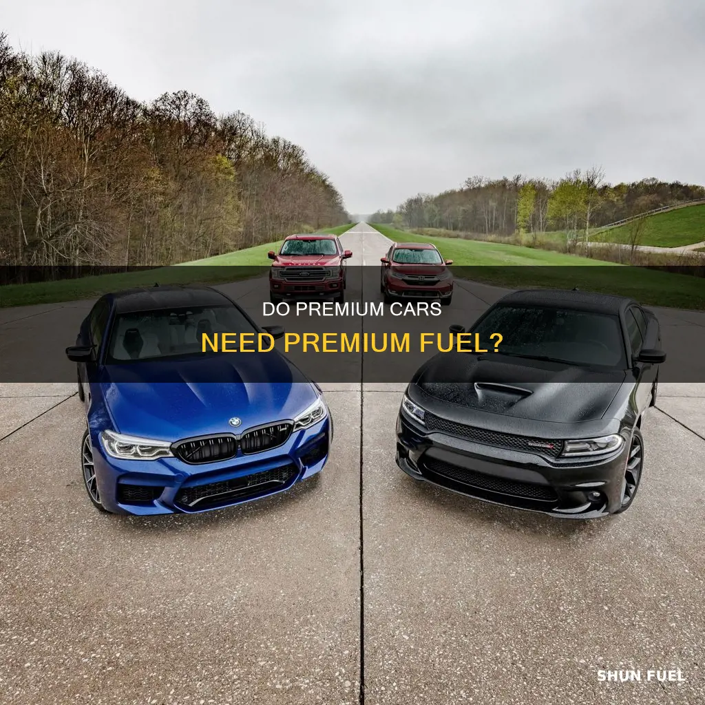 which cars need premium fuel