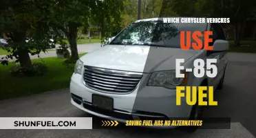 Chrysler Vehicles Compatible with E-85 Fuel: A Comprehensive Guide