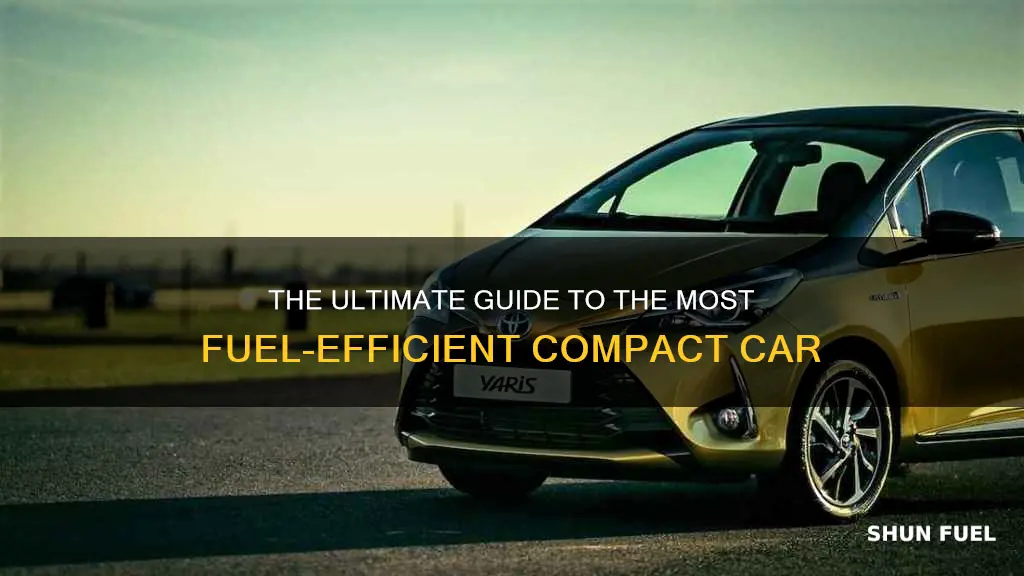 which compact car is the most fuel efficient