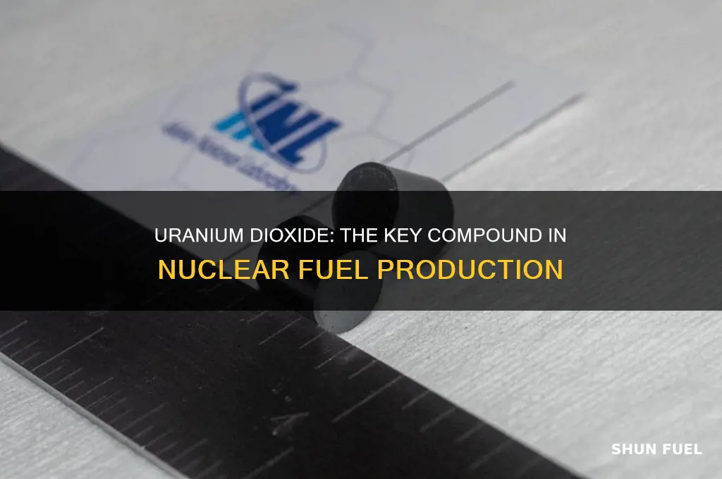 which compound of uranium is typically used in nuclear fuel