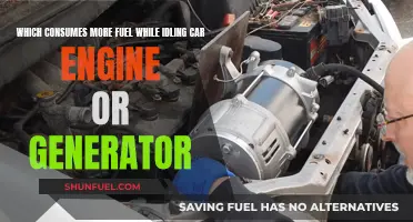 Car Engine or Generator: Which Consumes More Fuel While Idling?