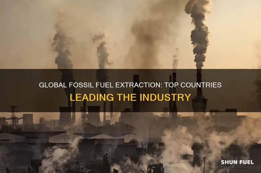 which countries extract the most fossil fuels
