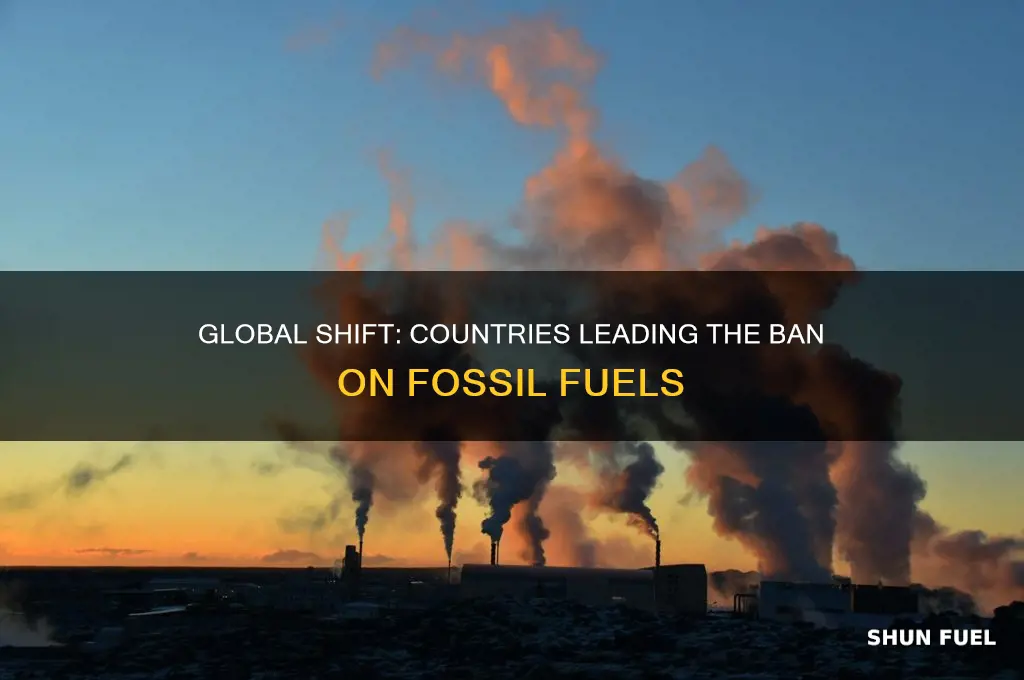 which country has banned fossil fuels