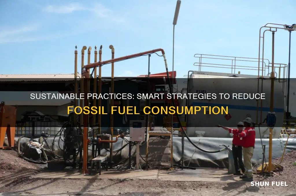 which describes a way to conserve fossil fuels