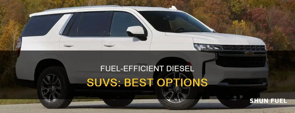 which diesel suv is most fuel efficient