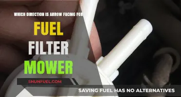 Fuel Filter Arrow Direction: Which Way for Mower Maintenance?
