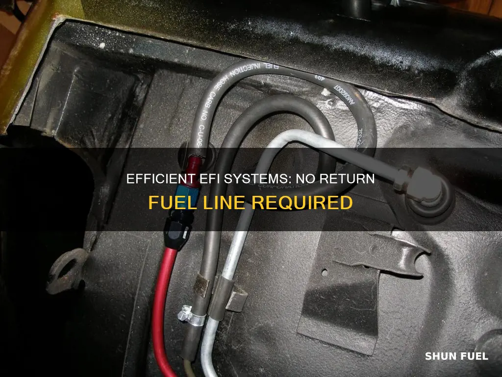 which efi system does not require a return fuel line