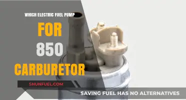 Best Electric Fuel Pump Options for 850 Carburetor Upgrades