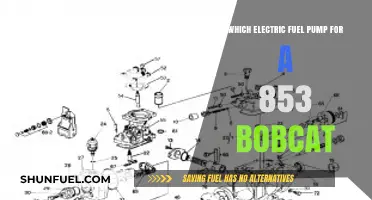 Best Electric Fuel Pump Options for 853 Bobcat Models
