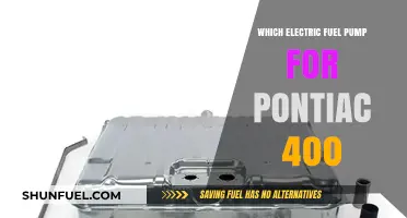 Choosing the Right Electric Fuel Pump for Your Pontiac 400
