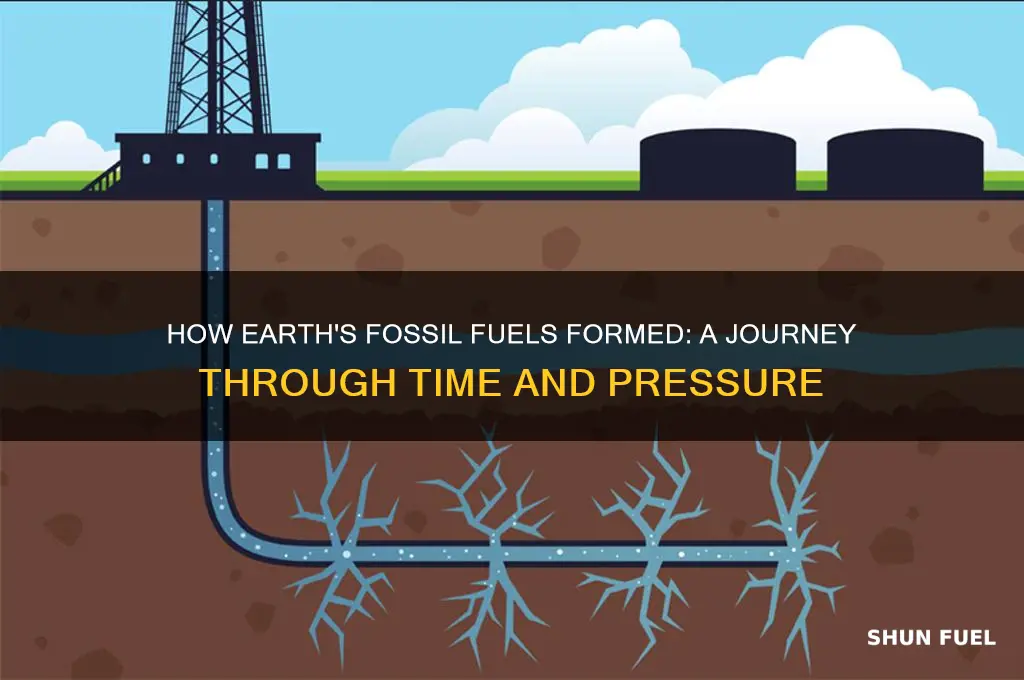which fossil fuel formed in the earth