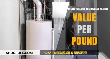 Heating Power Compared: Which Fossil Fuel Burns Hottest per Pound?