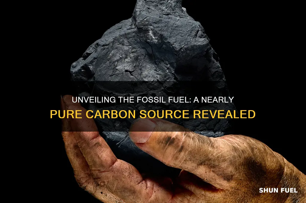 which fossil fuel is almost pure form of carbon