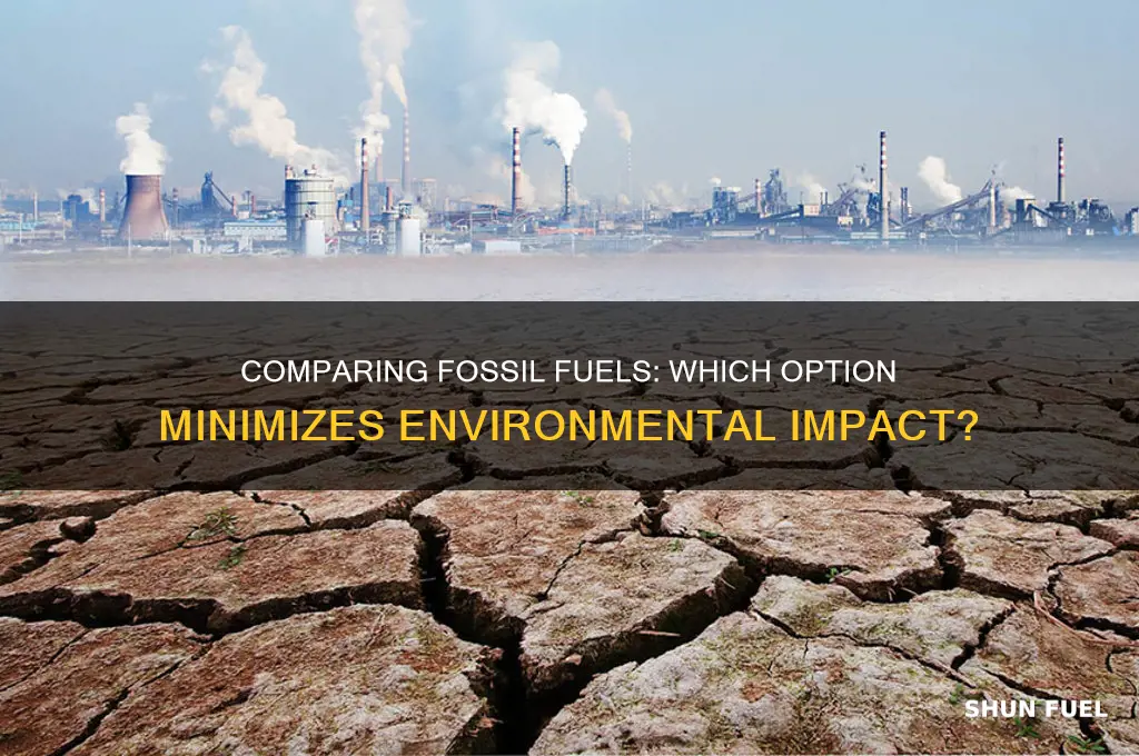 which fossil fuel is best for the environment