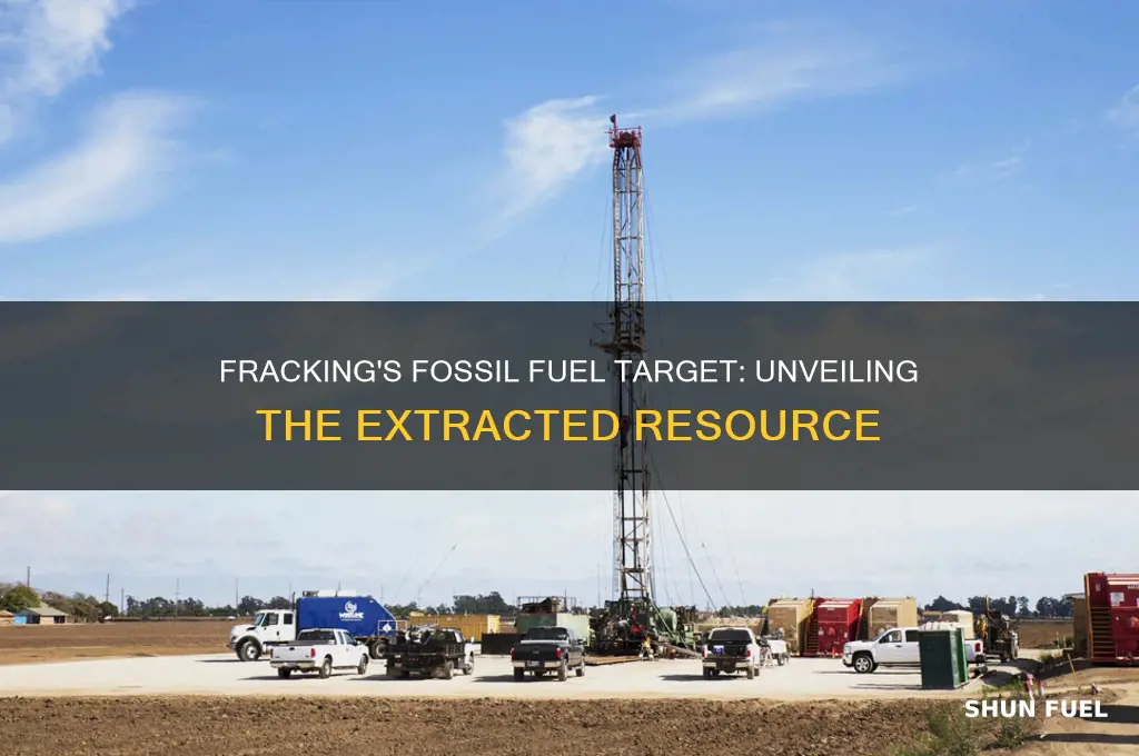 which fossil fuel is extracted by fracking