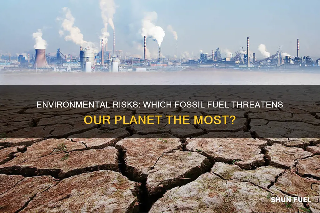 which fossil fuel poses risk to the environments