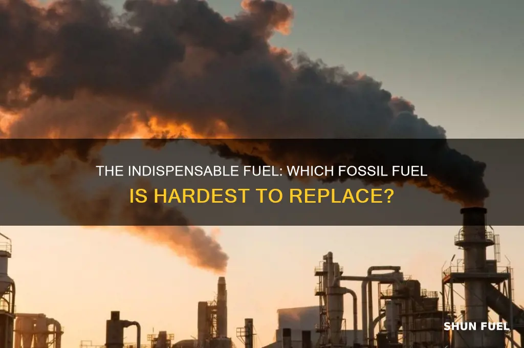 which fossil fuel would be the hardest to do without