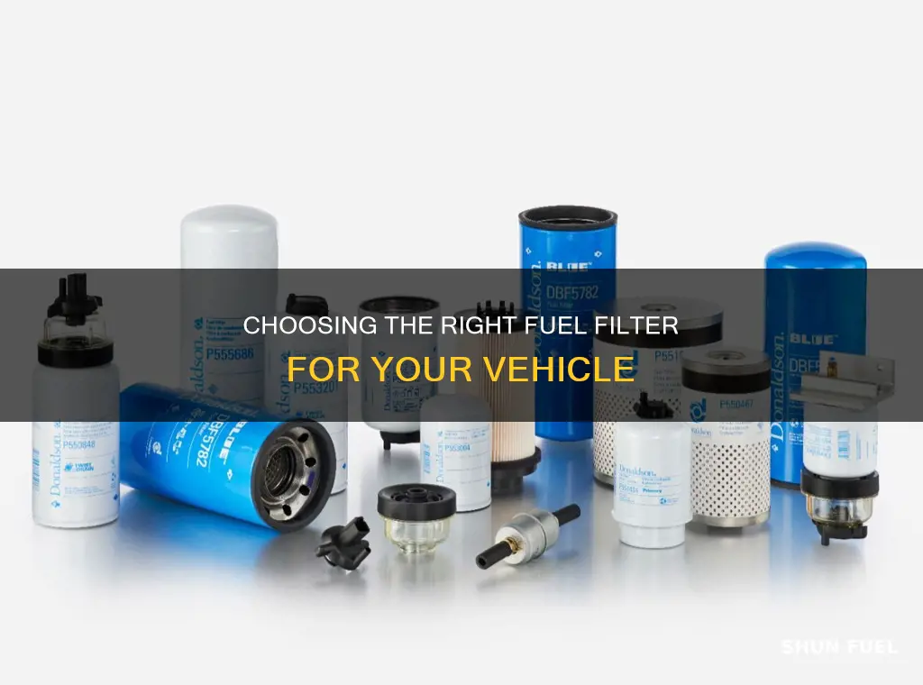 which fuel filter do i need