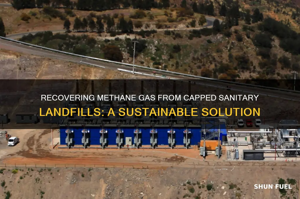 which fuel gas can be recovered from capped sanitary landfills