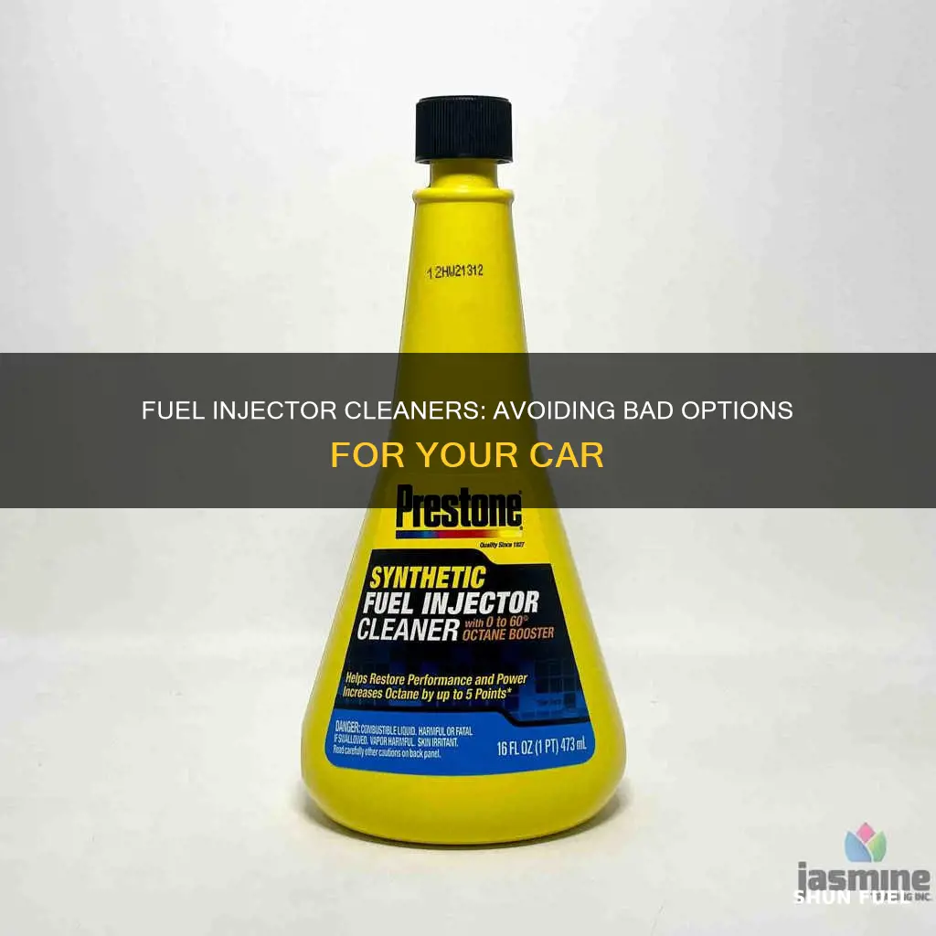which fuel injector cleaner is bad