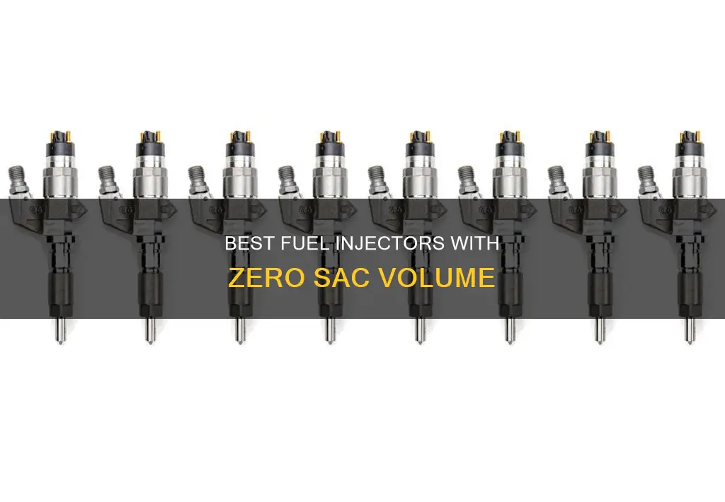 which fuel injector has zero sac volume