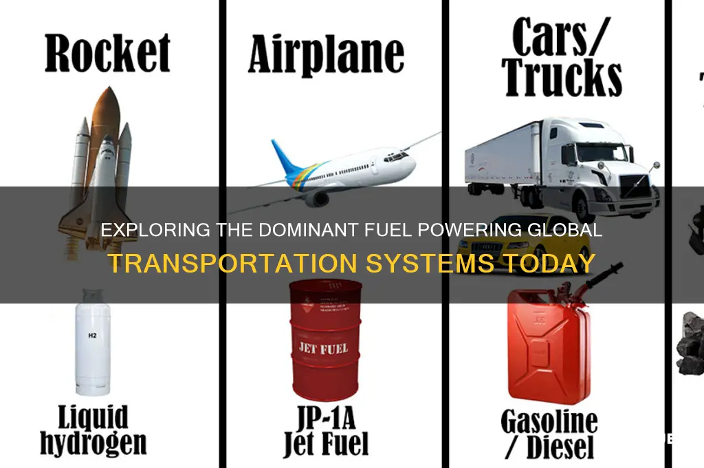 which fuel is primarily used for transportation