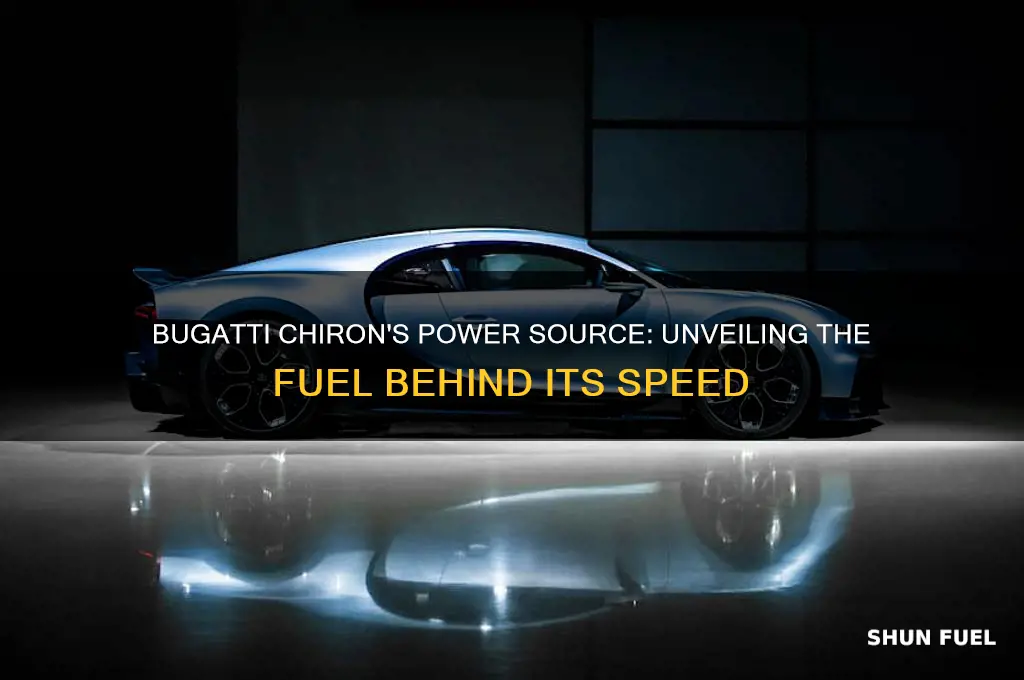 which fuel is used in bugatti chiron