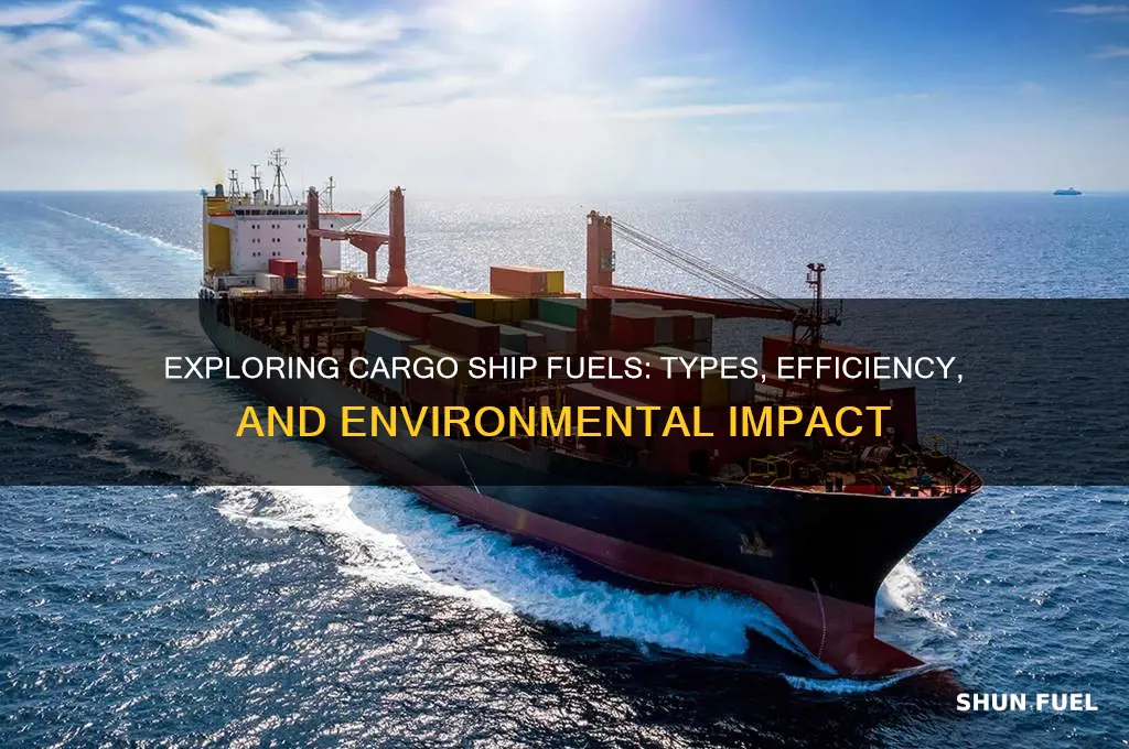 which fuel is used in cargo ships