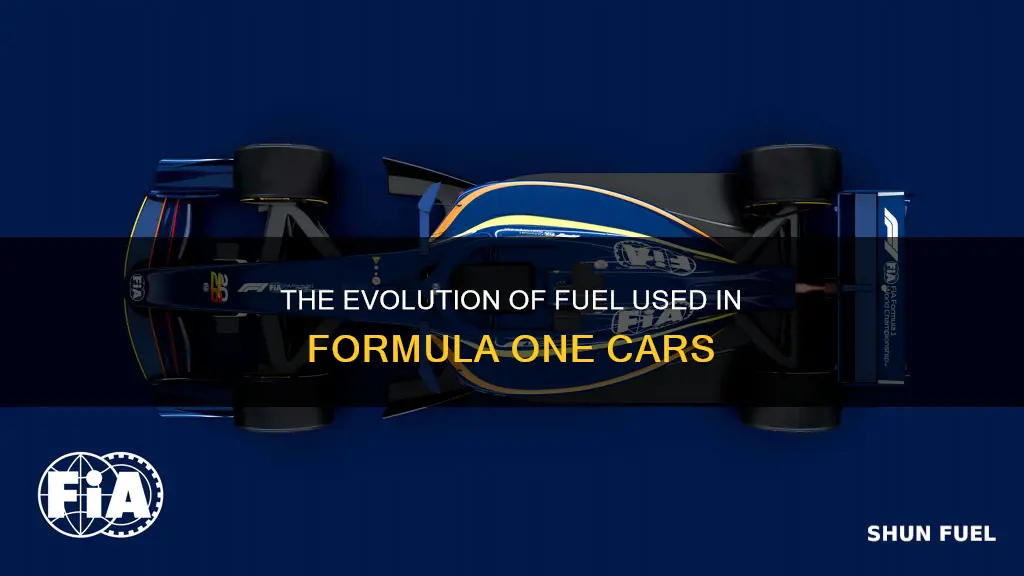 which fuel is used in f1 cars