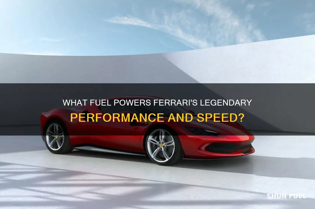 which fuel is used in ferrari
