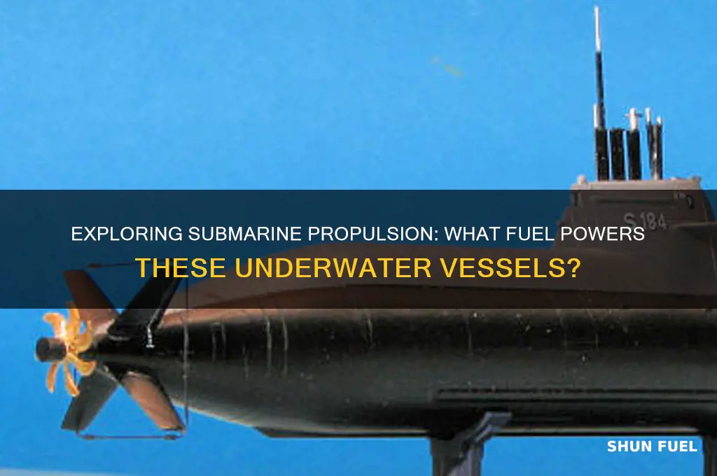 which fuel is used in submarine