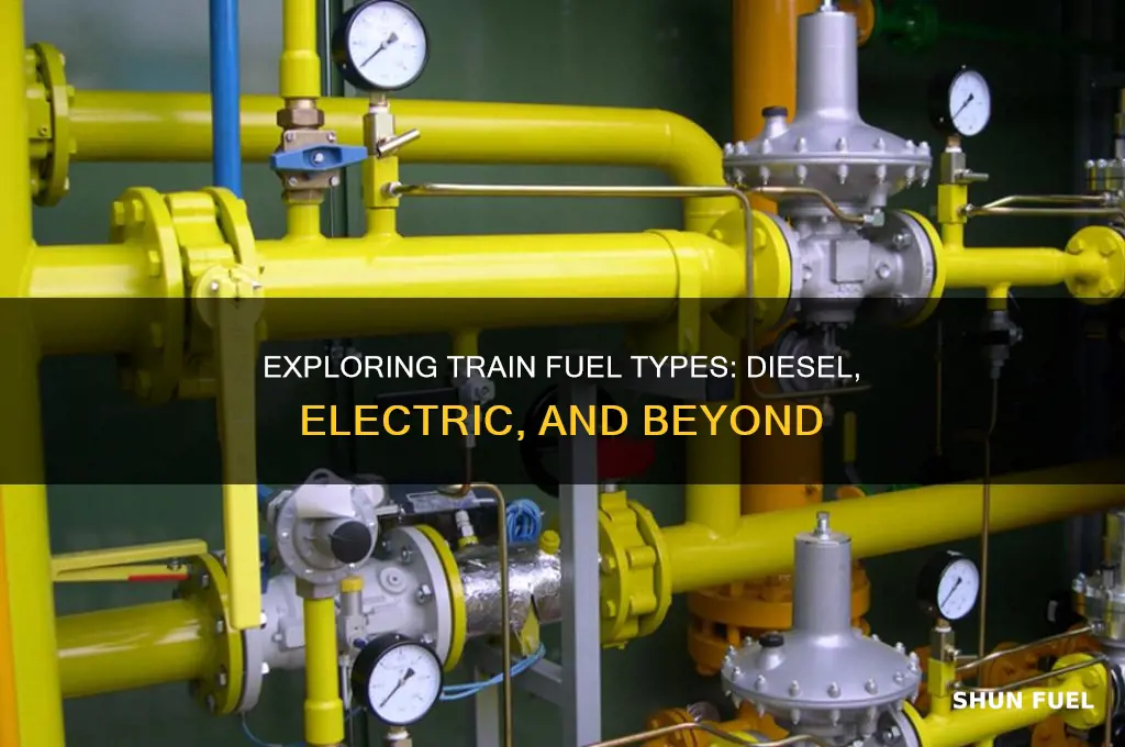 which fuel is used in train