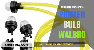 Primer Bulb Fuel Line: Understanding the Walbro Connection