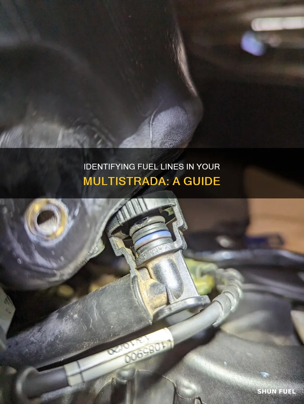 which fuel line is which in a multistrada