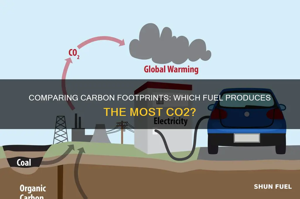 which fuel produces most co2