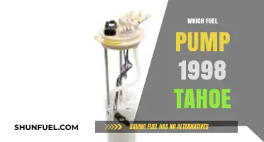 Choosing the Right Fuel Pump for Your 1998 Tahoe