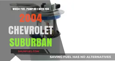 Choosing the Right Fuel Pump for Your 2004 Chevrolet Suburban