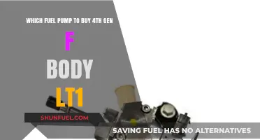 Best Fuel Pump Upgrade for 4th Gen F-Body LT1 Engines