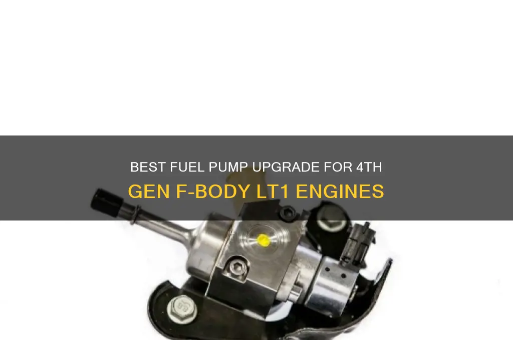 which fuel pump to buy 4th gen f body lt1