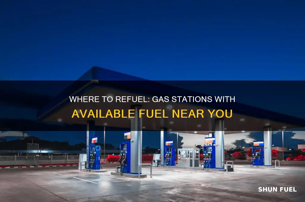 which gas stations have fuel