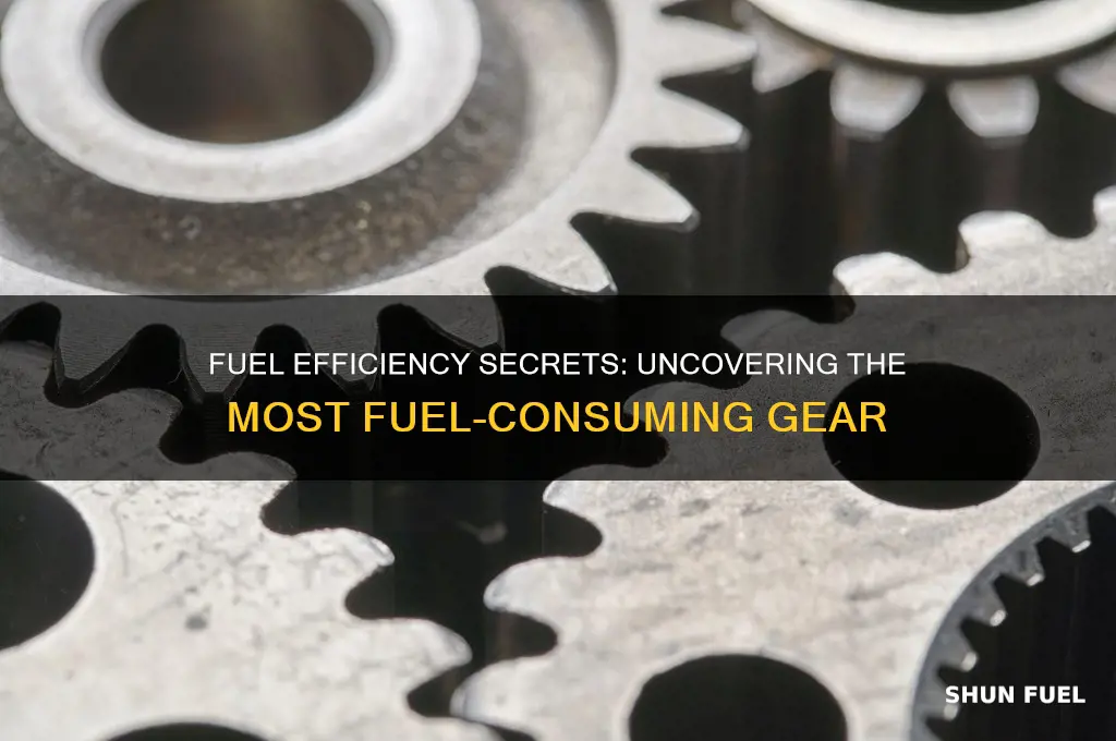 which gear uses the most fuel