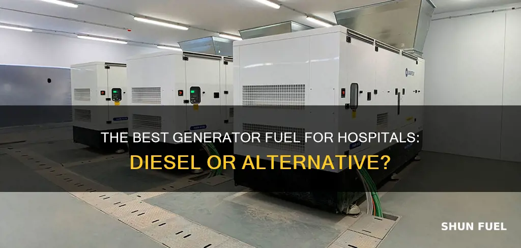 which generator fuel diesel hospital
